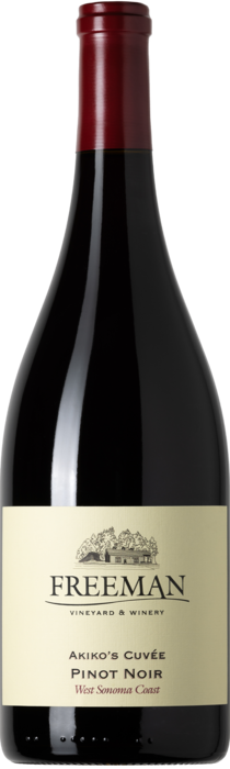 2021 Akiko’s Cuvée Pinot Noir bottle shot