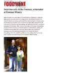 Interview with Akiko Freeman, winemaker at Freeman Winery cover