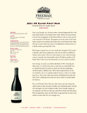KR Ranch Pinot Noir cover