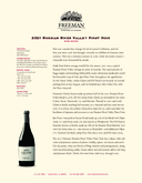 Russian River Valley Pinot Noir cover