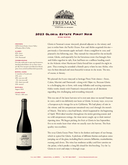 Gloria Estate Pinot Noir cover