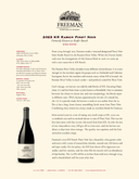 KR Ranch Pinot Noir cover