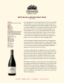 2015 Gloria Estate Pinot Noir cover