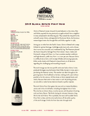 Gloria Estate Pinot Noir cover