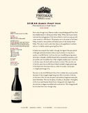 KR Ranch Pinot Noir cover