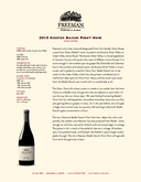 2013 Keefer Ranch Pinot Noir cover