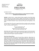03-24-2011: Freeman Vineyard & Winery Launches Magnum Sale to Raise $25,000 for the Japanese Earthquake and Tsuanami Relief Fund cover