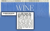 The Chronicle Wine Selections cover