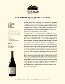 2008 Russian River Valley Pinot Noir cover
