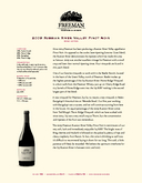 2009 Russian River Valley Pinot Noir cover