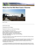 Wines from the Wild West Coast of Sonoma cover