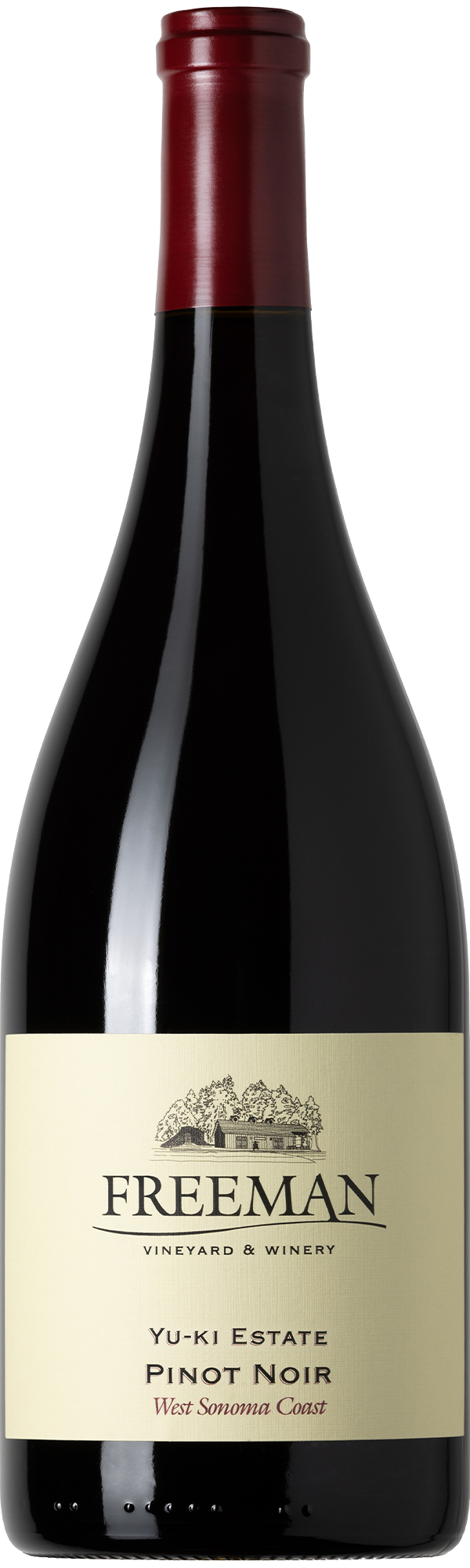 Yu-ki Estate Pinot Noir bottle shot