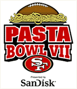 SF 49ers Pasta Bowl