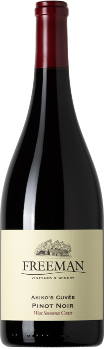 2022 Akiko’s Cuvée Pinot Noir bottle shot