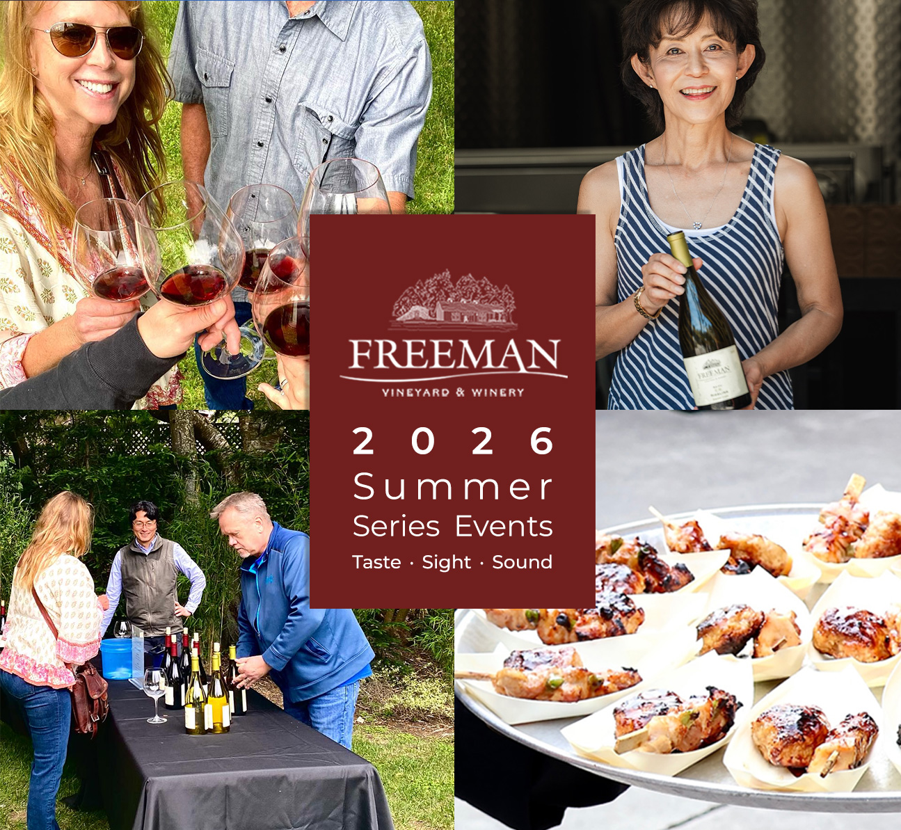 2026 Freeman Summer Series banner