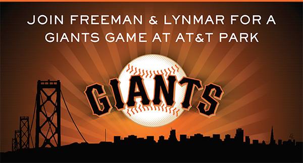 SF Giants Baseball VIP day with Freeman and Lynmar wineries
